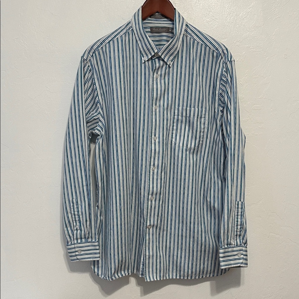 Daniel Cremieux Stripe Long Sleeve Button Down Shirt